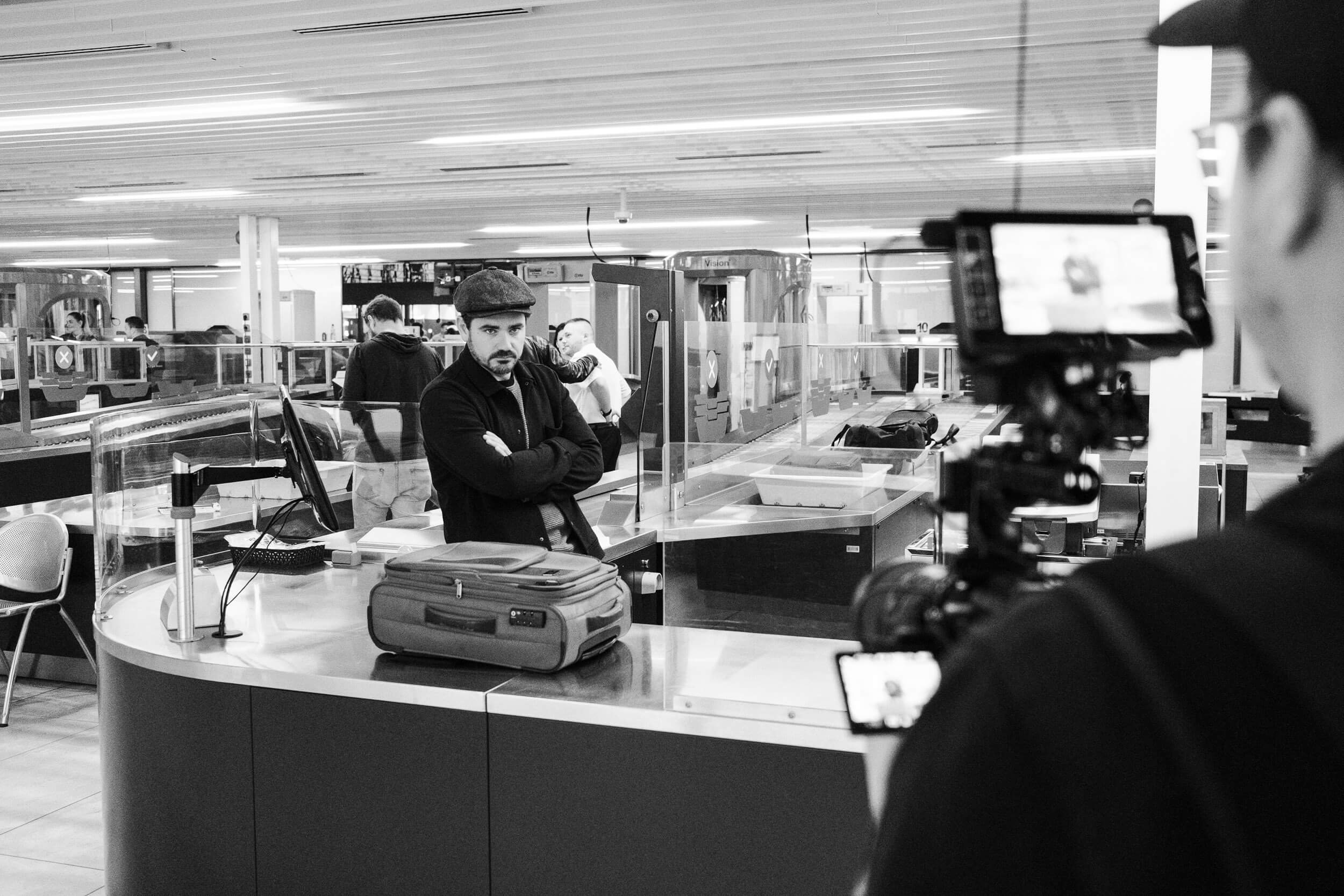 Behind the scenes — Náborec for Prague Airport, directed by Martin Marko